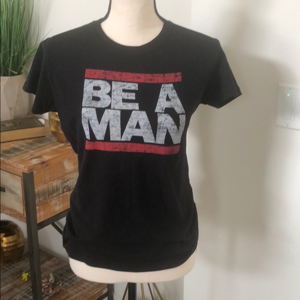 Russell Peters “be a man” shirt
